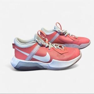 Nike Coral and White Athletic Shoes